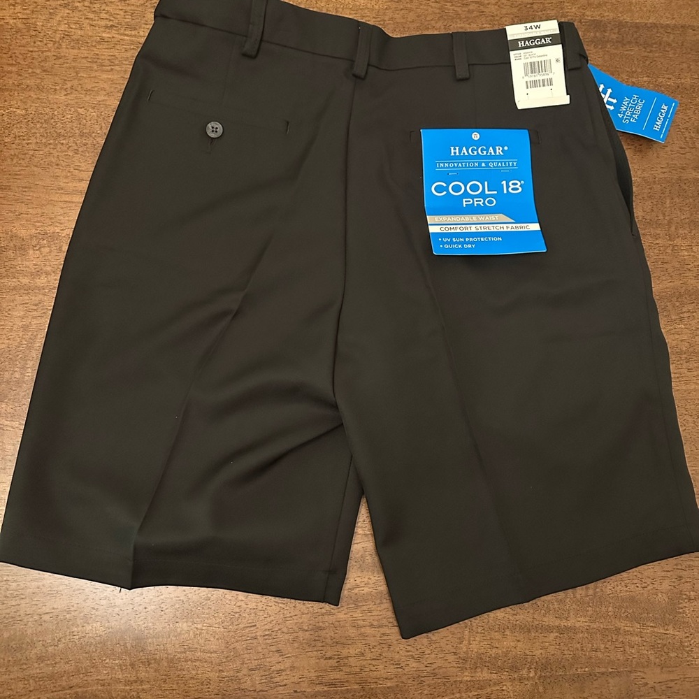 Haggar 4 way stretch fabric shorts